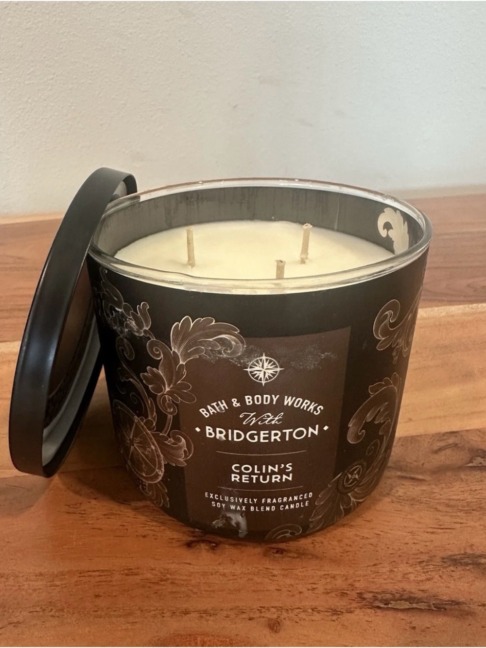 Bath & Body Works: 14.5 Oz 3-Wick Candle: Exclusive Bridgerton Colin’s Return